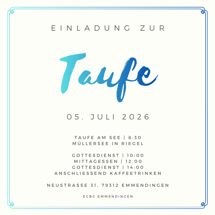 Taufe